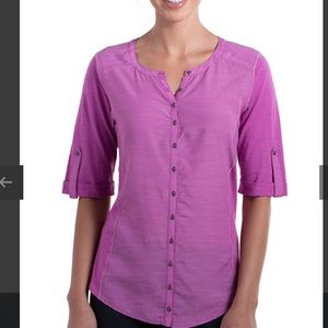 KUHL Women's Zur 3/4th Sleeve Shirt - XS - NEW